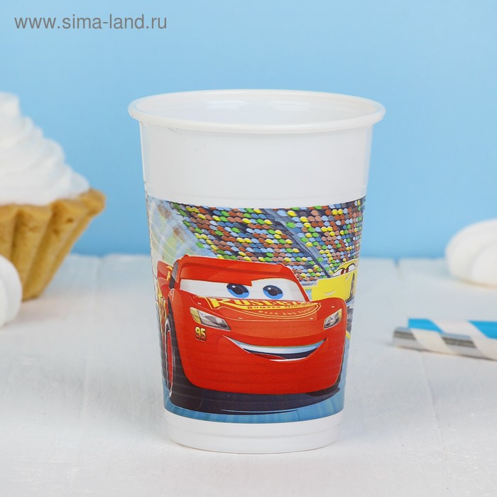 Стаканы пластиковые «Тачки 3», набор 8 шт., 200 мл
Стаканы пластиковые «Тачки 3», набор 8 шт., 200 мл
