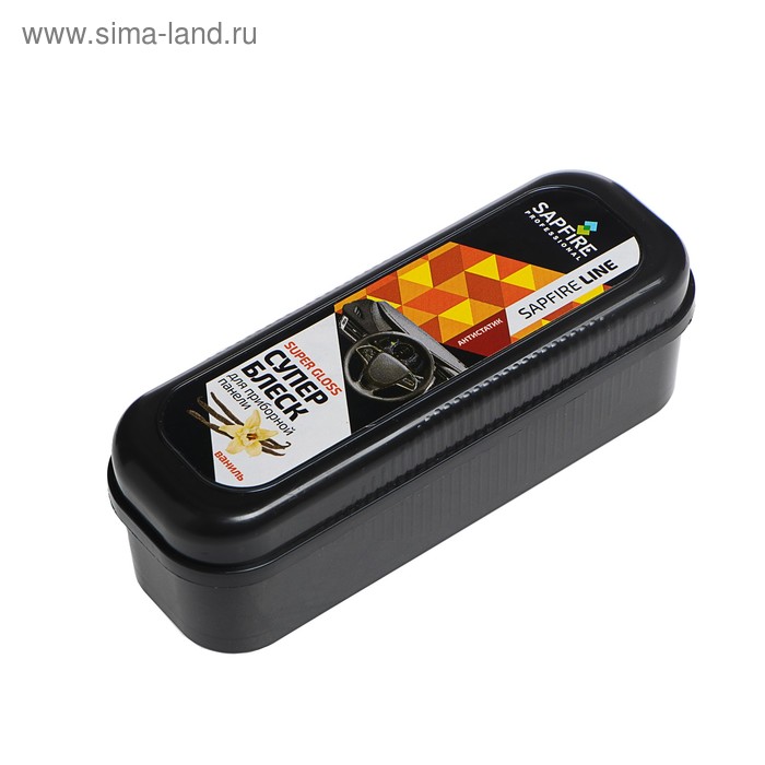 Губка для приборной панели Супер Блеск Sapfire с ароматом ванили
Губка для приборной панели Супер Блеск Sapfire с ароматом ванили