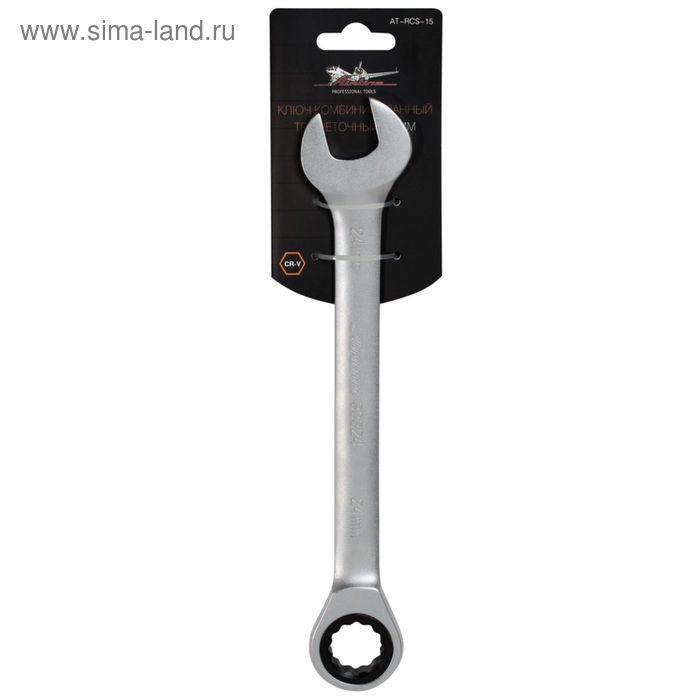 Ключ комбинированный Airline AT-RCS-15, трещоточный, 24 мм
Ключ комбинированный Airline AT-RCS-15, трещоточный, 24 мм