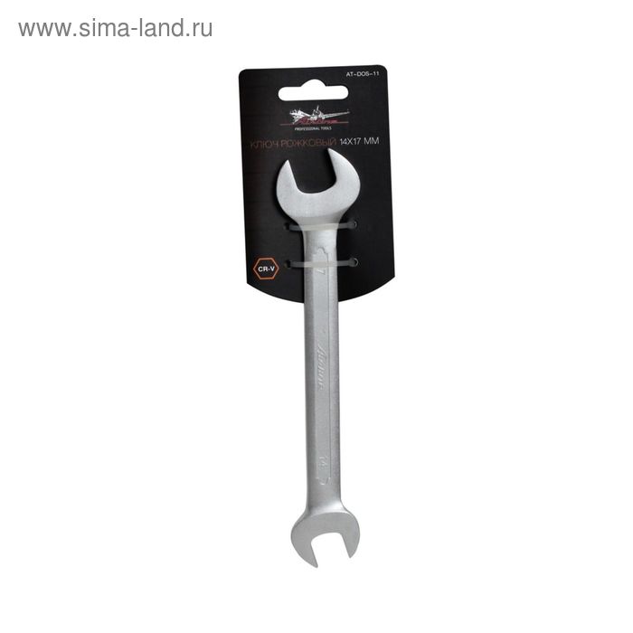 Ключ рожковый 14х17мм AT-DOS-11 Airline
Ключ рожковый 14х17мм AT-DOS-11 Airline