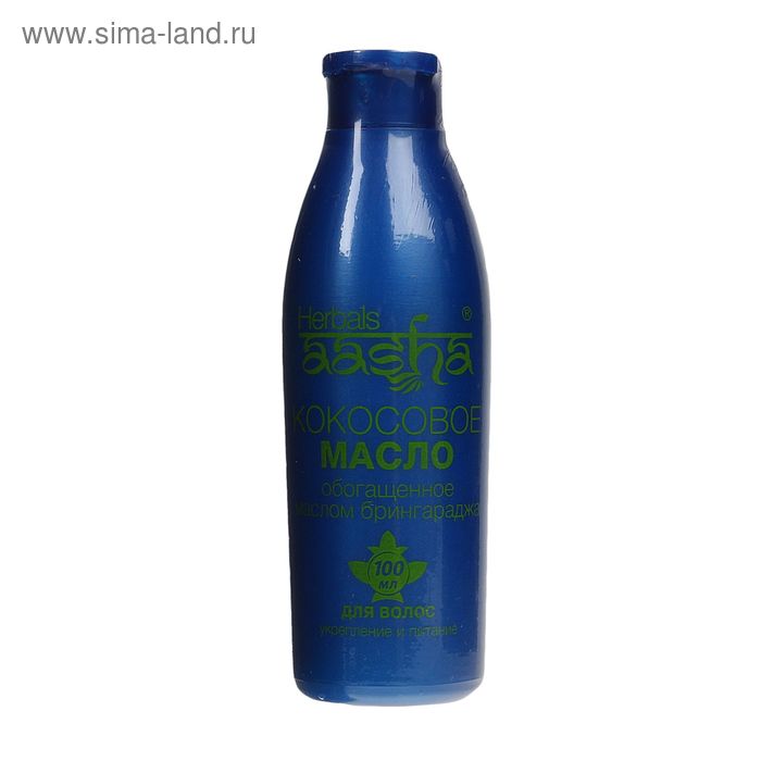 Масло кокосовое Aasha Herbals для волос брингараджем, 100мл
Масло кокосовое Aasha Herbals для волос брингараджем, 100мл