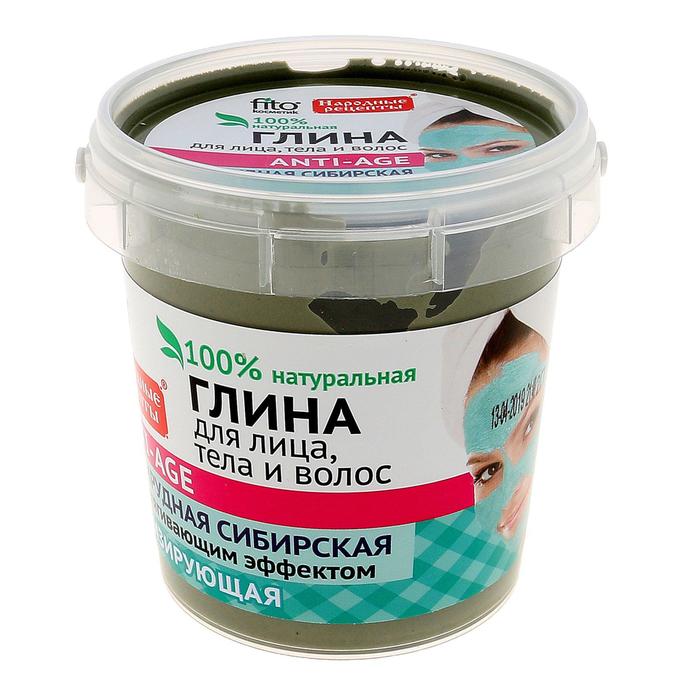 Изумрудная сибирская глина для лица, тела и волос очищающая серии "Народные рецепты", банка
Изумрудная сибирская глина для лица, тела и волос очищающая серии "Народные рецепты", банка