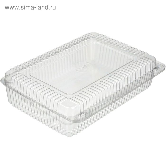 Контейнер с неразъёмной крышкой РК-25 (КЛ), прямоугольный, размер 26,5 х 19,4 х 6,85 см, объём 3 л
Контейнер с неразъёмной крышкой РК-25 (КЛ), прямоугольный, размер 26,5 х 19,4 х 6,85 см, объём 3 л