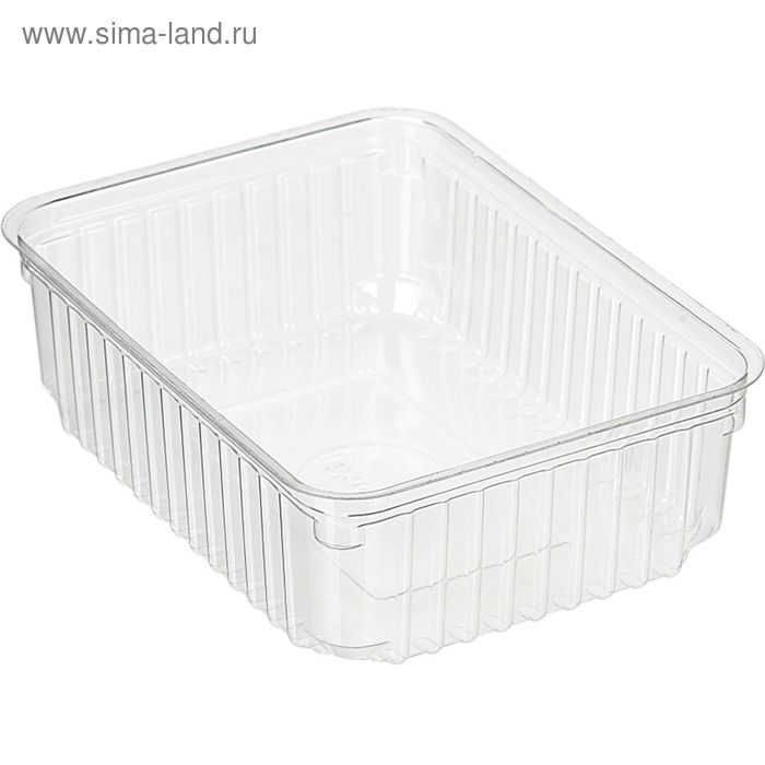 Контейнер КМ-950, прямоугольный, цвет прозрачный, размер 18 х 13,5 х 5,7 см, объём 950 мл
Контейнер КМ-950, прямоугольный, цвет прозрачный, размер 18 х 13,5 х 5,7 см, объём 950 мл