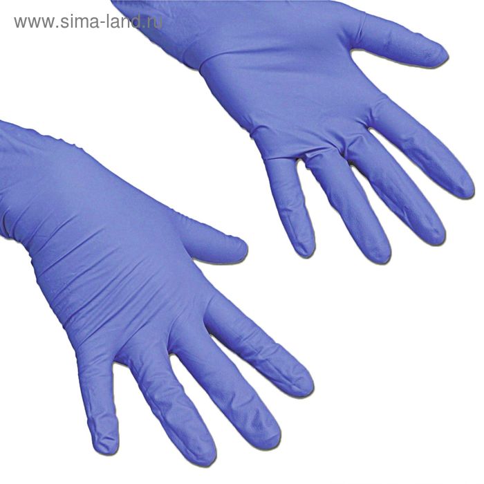 фото Резиновые перчатки для профессиональной уборки «лайттафф», размер l, цвет сиреневый vileda professional