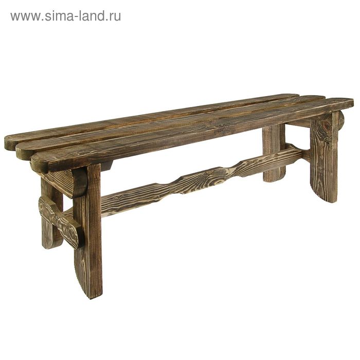 Лавка деревянная "Разбойник" из натуральной сосны, 120 х 35 х 43 см, брашированная, для сада
Лавка деревянная "Разбойник" из натуральной сосны, 120 х 35 х 43 см, брашированная, для сада