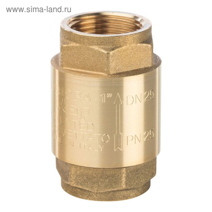 Обратный клапан STOUT, 1", пружинный, муфтовый, с металлическим седлом, SVC-0001-000025
Обратный клапан STOUT, 1", пружинный, муфтовый, с металлическим седлом, SVC-0001-000025