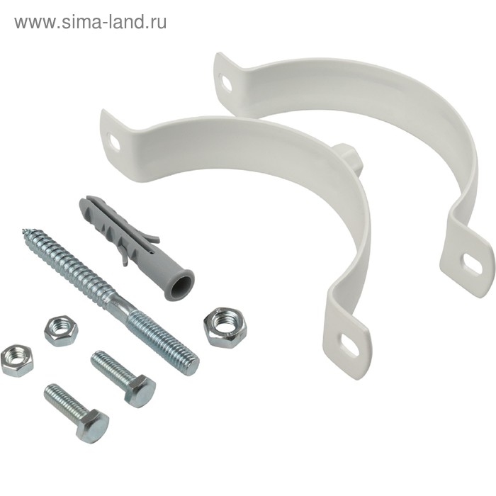 фото Элемент дымохода stout sca-6010-000003, хомут крепежный для крепления к стене, dn100