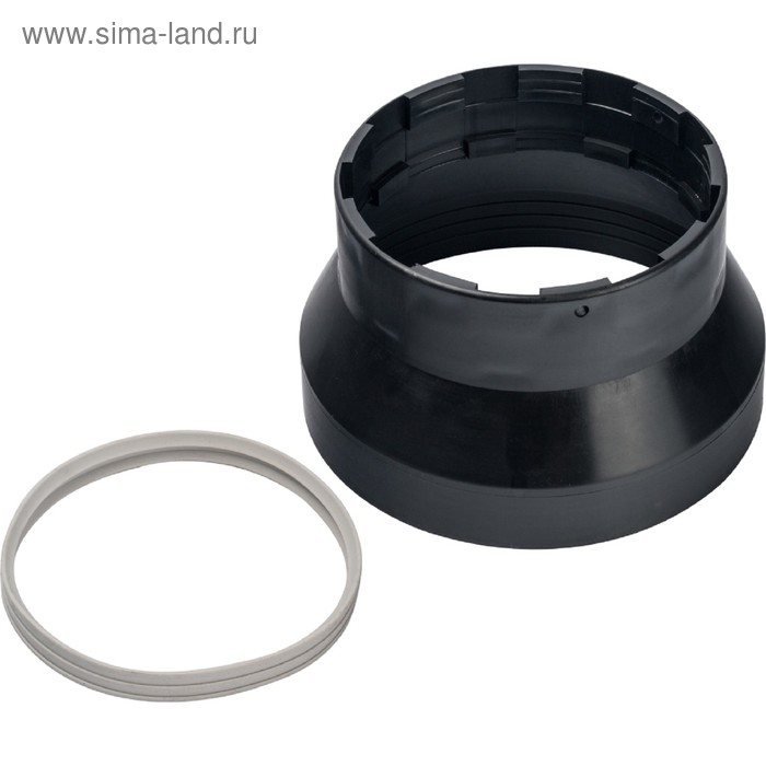 Элемент дымохода STOUT SCA-6010-000110, адаптер пластиковый для герметизации, DN101/133
Элемент дымохода STOUT SCA-6010-000110, адаптер пластиковый для герметизации, DN101/133