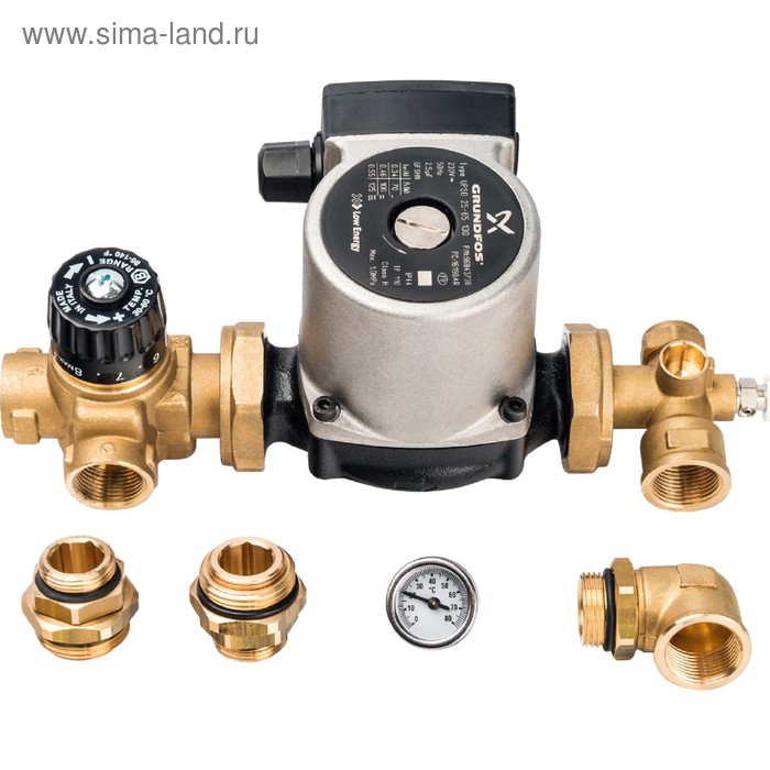 Комплект STOUT, для насосной группы с термостатическим клапаном, Grundfos UPSO 25-65 130
Комплект STOUT, для насосной группы с термостатическим клапаном, Grundfos UPSO 25-65 130