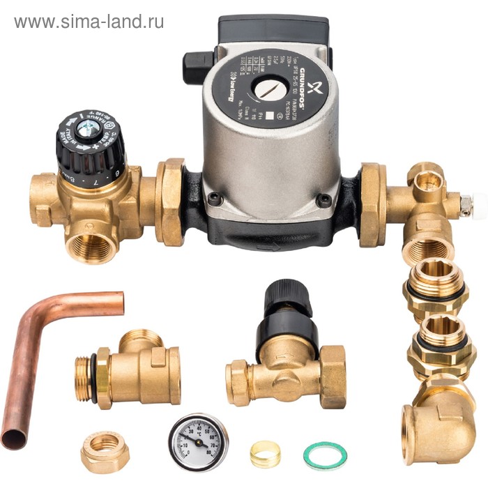 Комплект STOUT, для насосной группы с термостатическим клапаном Grundfos UPSO 25-65 130
Комплект STOUT, для насосной группы с термостатическим клапаном Grundfos UPSO 25-65 130
