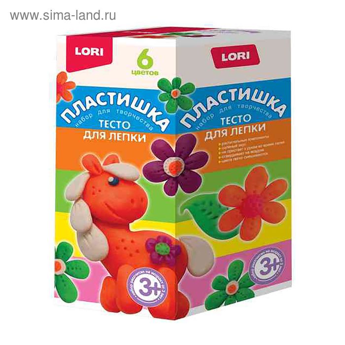 Тесто для лепки «Пластишка», 6 цветов по 70 г
Тесто для лепки «Пластишка», 6 цветов по 70 г