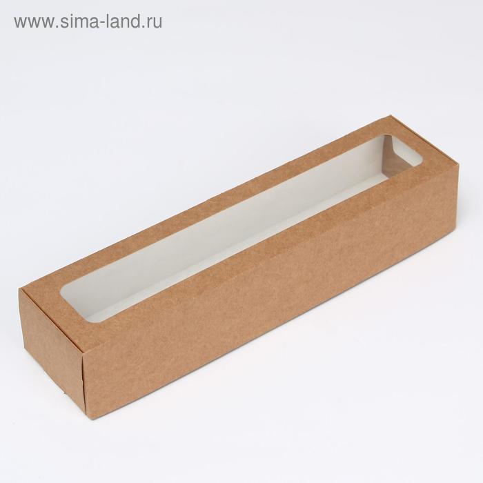 Упаковка для продуктов, крафт, универсальная 35 х 8 х 6 см
Упаковка для продуктов, крафт, универсальная 35 х 8 х 6 см