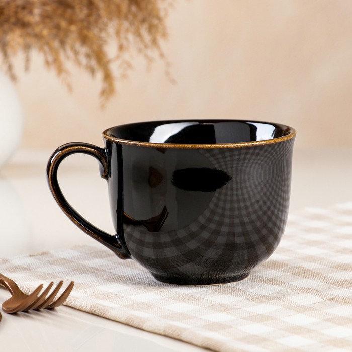 Кружка "Аппетитка", коричневая, керамика, 0.5 л
Кружка "Аппетитка", коричневая, керамика, 0.5 л