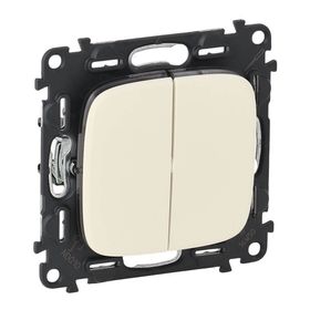 Механизм выключателя 2-кл. СП Legrand "Valena Allure ", 10А, 250В, сл. Кость, 752805
Механизм выключателя 2-кл. СП Legrand "Valena Allure ", 10А, 250В, сл. Кость, 752805