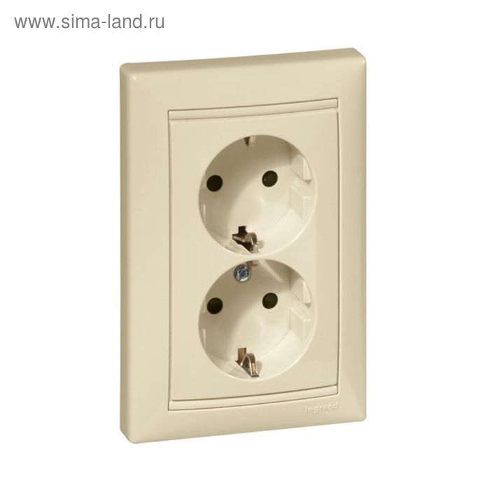Розетка 2-м СП Legrand "Valena ", с заземл. сл. кость инд. упак. (DIY-упак) 695616
Розетка 2-м СП Legrand "Valena ", с заземл. сл. кость инд. упак. (DIY-упак) 695616