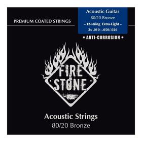 Струны для 12-струнной акустической гитары FIRE STONE 80/20 Bronze 12-string Extra Light
Струны для 12-струнной акустической гитары FIRE STONE 80/20 Bronze 12-string Extra Light