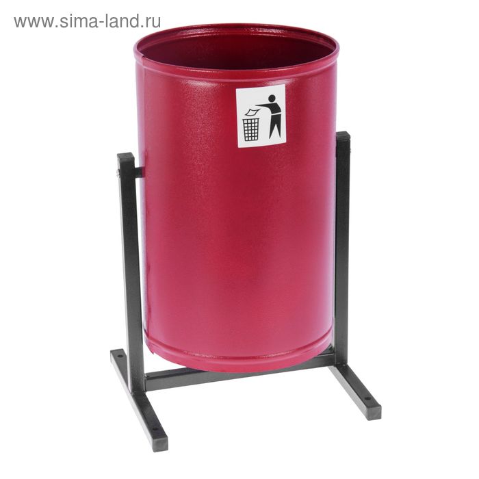 Урна для мусора «Уралочка», 21 л, цвет красный
Урна для мусора «Уралочка», 21 л, цвет красный