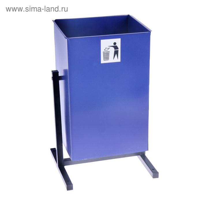 Урна для мусора «Уралочка-3», 25 л, цвет синий
Урна для мусора «Уралочка-3», 25 л, цвет синий