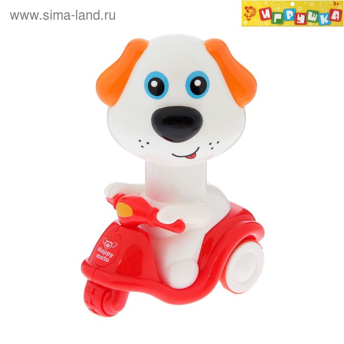 Игрушка «Весёлые звери на мото», приходит в движение от нажатия на животное, МИКС
Игрушка «Весёлые звери на мото», приходит в движение от нажатия на животное, МИКС