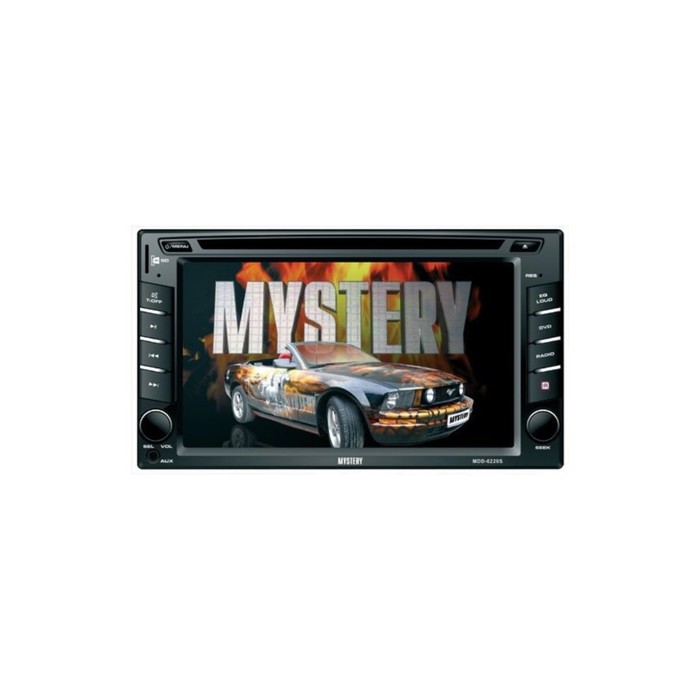 фото Автомагнитола cd dvd mystery mdd-6220s 2din 4x50вт