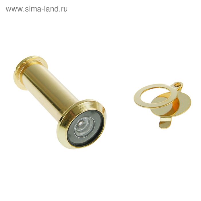 Глазок дверной, тип 1, L= 50-75 мм, d=14 мм, со шторкой, цвет золото
Глазок дверной, тип 1, L= 50-75 мм, d=14 мм, со шторкой, цвет золото