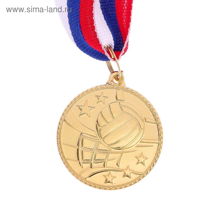 Медаль тематическая «Волейбол», золото, d=3,5 см
Медаль тематическая «Волейбол», золото, d=3,5 см
