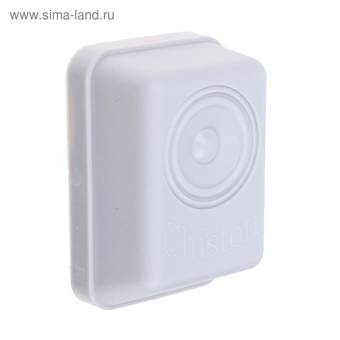 Звонок электрический "Чистон" Зуммер, проводной, 220 В, белый
Звонок электрический "Чистон" Зуммер, проводной, 220 В, белый