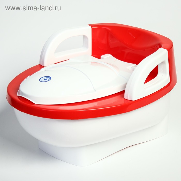 Горшок-унитаз детский, с крышкой, цвет красный
Горшок-унитаз детский, с крышкой, цвет красный