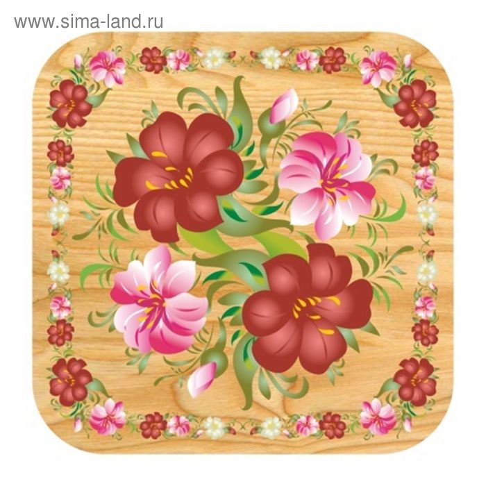 фото Табурет "классика" с уф печатью, натуральная сосна, вид 13 добропаровъ