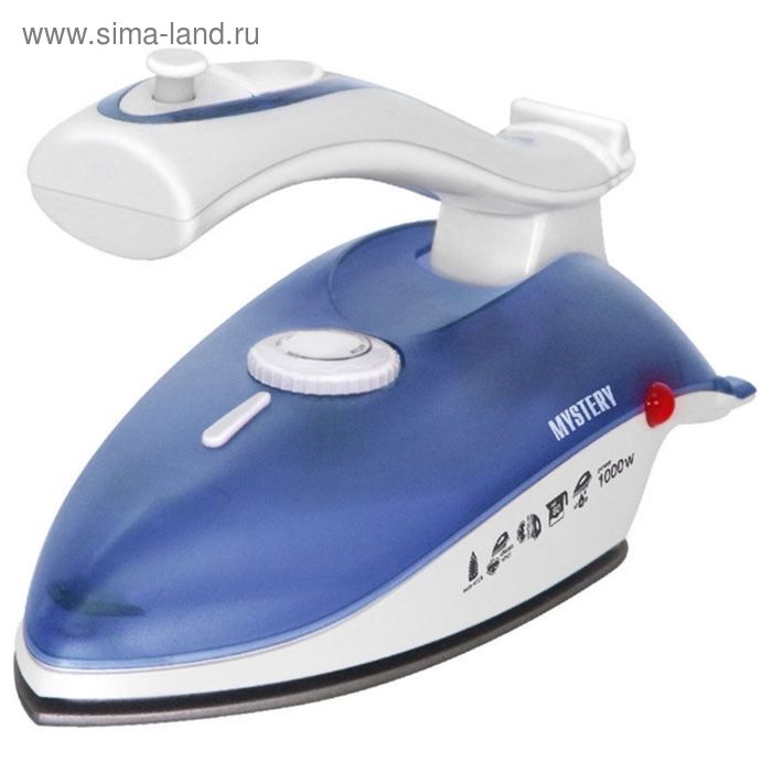 Утюг Mystery MEI-2211, 1000 Вт, антипригарное покрытие, вертикальное отпаривание, голубой
Утюг Mystery MEI-2211, 1000 Вт, антипригарное покрытие, вертикальное отпаривание, голубой