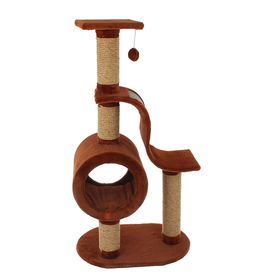 Игровой комплекс с домиком, горкой и площадкой, 59х34х120 см, джут, ковролин, микс цветов
Игровой комплекс с домиком, горкой и площадкой, 59х34х120 см, джут, ковролин, микс цветов