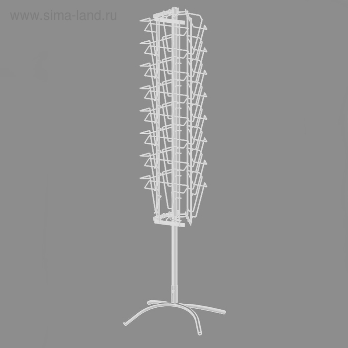 Стойка вращающаяся для печатной продукции, напольная, трехгранная, 24 кармана А4, цвет белый
Стойка вращающаяся для печатной продукции, напольная, трехгранная, 24 кармана А4, цвет белый