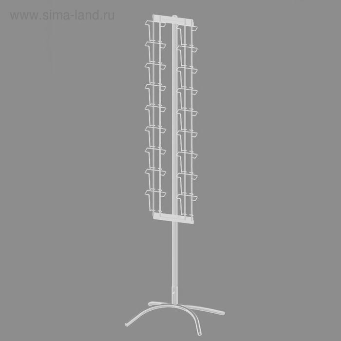 Буклетница для открыток, напольная, 18 карманов А6, цвет белый
Буклетница для открыток, напольная, 18 карманов А6, цвет белый