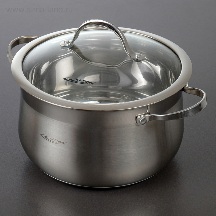 Кастрюля «Луиза» 6 л, d=24 см, капсульное дно, стеклянная крышка
Кастрюля «Луиза» 6 л, d=24 см, капсульное дно, стеклянная крышка