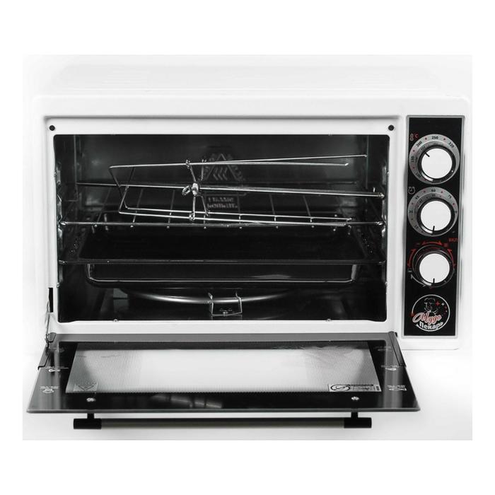 фото Мини-печь "чудо пекарь" эдб-0124, 1500 вт, 39 л, таймер+гриль, белый