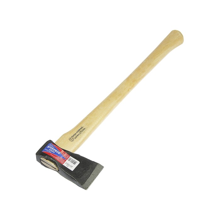 Колун "Труд-Вача", 1.9 кг, сталь 60Г, механическая сборка, металлический клин
Колун "Труд-Вача", 1.9 кг, сталь 60Г, механическая сборка, металлический клин