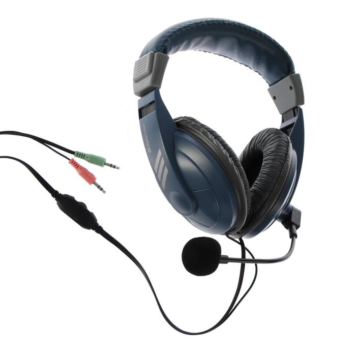 Наушники Defender Gryphon HN-750, компьютерные, микрофон, 105 дБ, 32 Ом, 3.5 мм, 2 м, синие
Наушники Defender Gryphon HN-750, компьютерные, микрофон, 105 дБ, 32 Ом, 3.5 мм, 2 м, синие