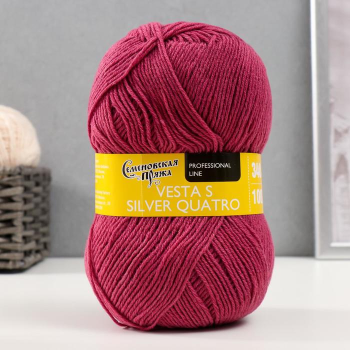 Пряжа Vesta S silver quatro 30% имп.шерсть, 70% акрил 340м/100гр (70051 брусн_v2)
Пряжа Vesta S silver quatro 30% имп.шерсть, 70% акрил 340м/100гр (70051 брусн_v2)