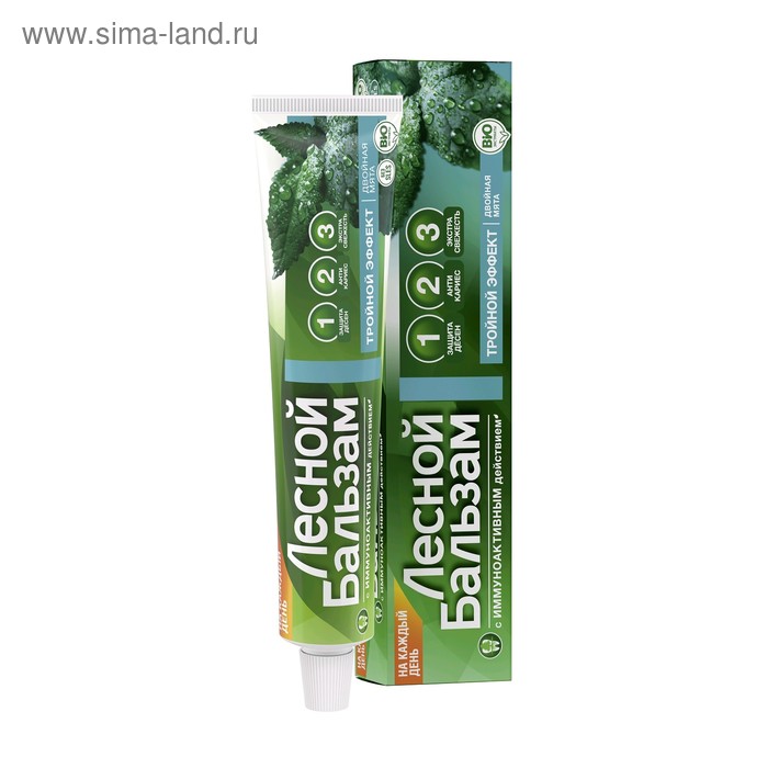 Зубная паста Тройной эффект «Экстрасвежесть», 75 г
Зубная паста Тройной эффект «Экстрасвежесть», 75 г