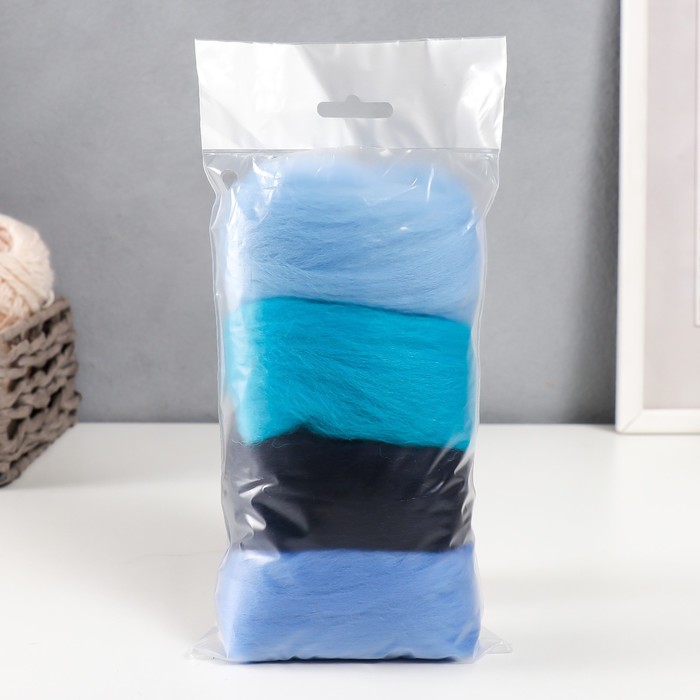 Набор шерсти для валяния "Ассорти № 4" 100% мериносовая шерсть 4х10 гр
Набор шерсти для валяния "Ассорти № 4" 100% мериносовая шерсть 4х10 гр