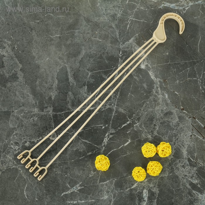 Подвес для кашпо, цвет бежевый
Подвес для кашпо, цвет бежевый