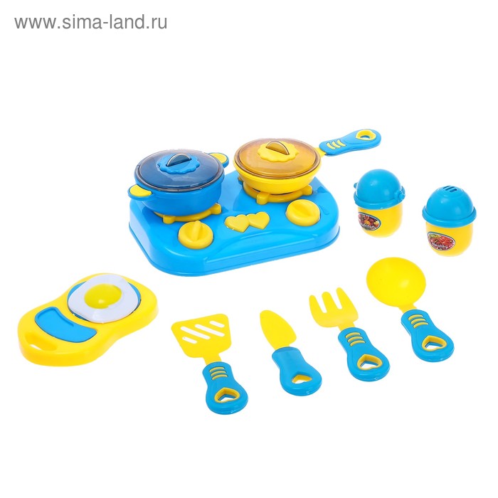 Набор посуды с плитой «Столовый», 10 предметов
Набор посуды с плитой «Столовый», 10 предметов