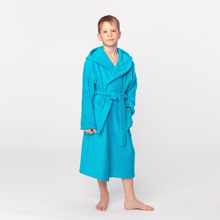 Халат махровый детский, размер 36, цвет морской, 340 г/м2 хл.100% с AIRO
Халат махровый детский, размер 36, цвет морской, 340 г/м2 хл.100% с AIRO