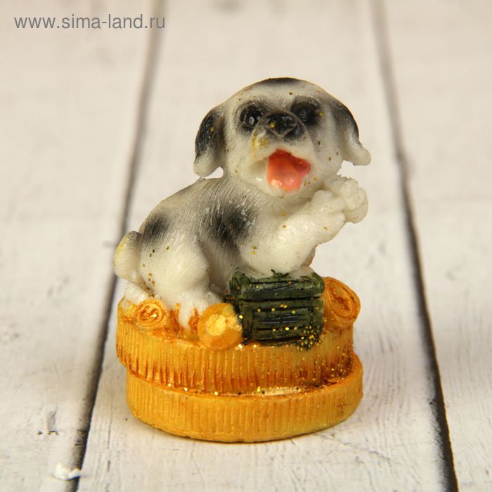 Сувенир полистоун "Щенок далматинца на золотых монетах" МИКС 5х3,2х3,2 см
Сувенир полистоун "Щенок далматинца на золотых монетах" МИКС 5х3,2х3,2 см