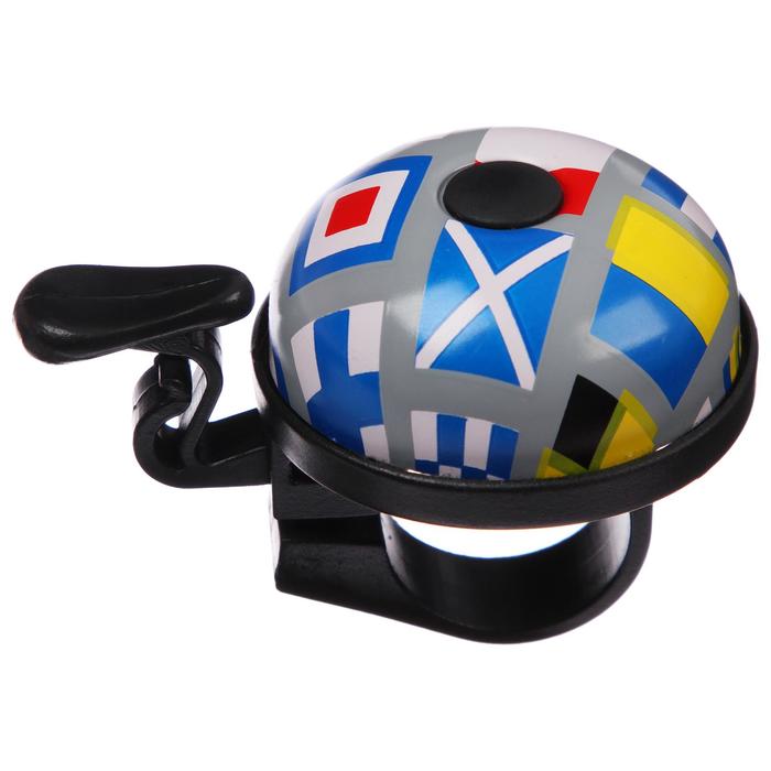 Звонок велосипедный ударный, цветной
Звонок велосипедный ударный, цветной