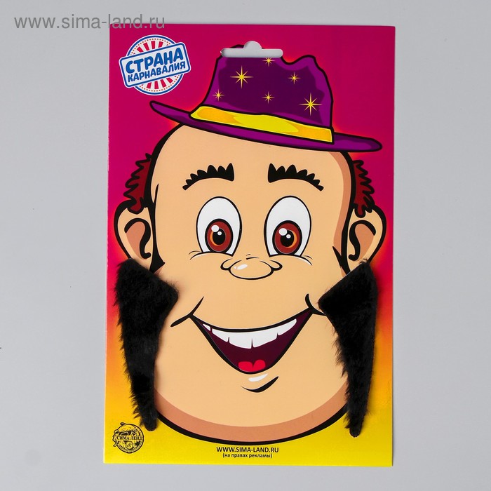 Карнавальные усы «Джентльмен», на блистере, виды МИКС
Карнавальные усы «Джентльмен», на блистере, виды МИКС