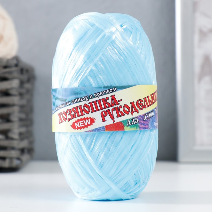 Пряжа "Для души и душа" 100% полипропилен 180(±10)м/50гр набор 3 шт (Голубой)
Пряжа "Для души и душа" 100% полипропилен 180(±10)м/50гр набор 3 шт (Голубой)