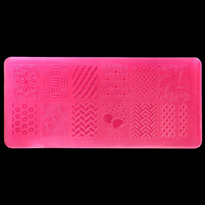 Диск для стемпинга пластиковый «Яркие принты», 12 × 6 см, цвет МИКС
Диск для стемпинга пластиковый «Яркие принты», 12 × 6 см, цвет МИКС