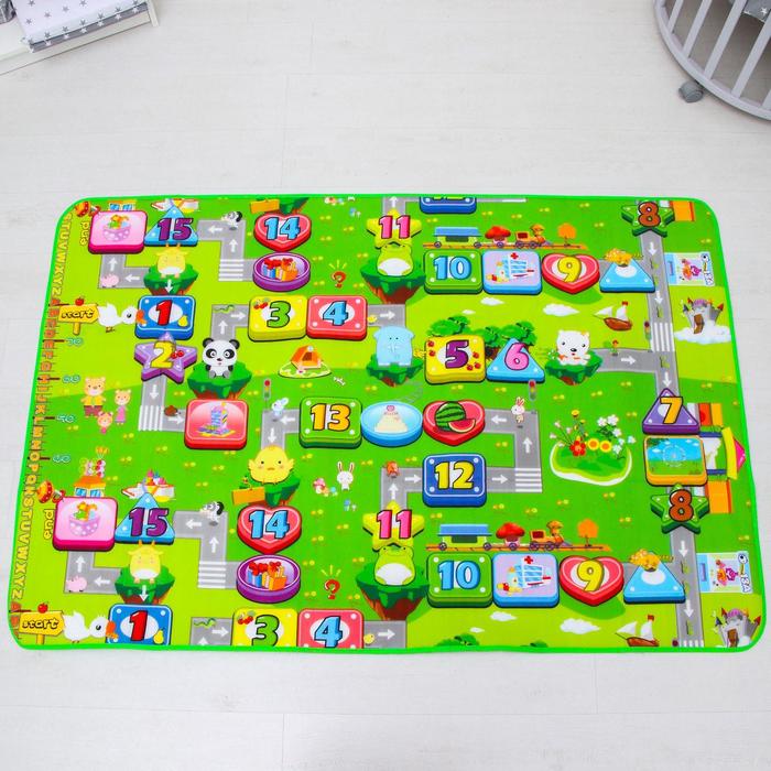 Коврик детский на фольгированной основе, размер 179х120 см
Коврик детский на фольгированной основе, размер 179х120 см